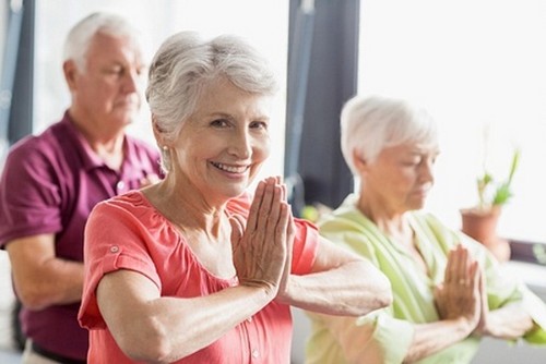 йога для пожилых